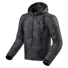 Revit Motoros kabát Revit Flare 2 fekete-szürke motoros kabát