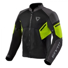 Revit Motoros kabát Revit GT-R Air 3 fekete-fluo sárga motoros kabát