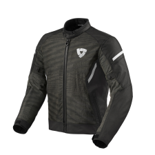 Revit Torque 2 H2O motoros dzseki fekete-fehér motoros kabát