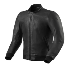 Revit Travon motoros bőr dzseki fekete motoros kabát