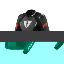 Revit Xena 4 Pro női bőr motoros kabát fekete-fluo piros motoros kabát