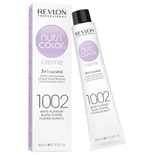 Revlon Nutri Color Creme színező hajpakolás 1002 Gyöngyház platina, 100 ml hajfesték, színező