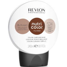Revlon Professional Revlon Nutri Color Creme színező hajpakolás 524 Rezes gyöngyház barna, 240 ml hajfesték, színező