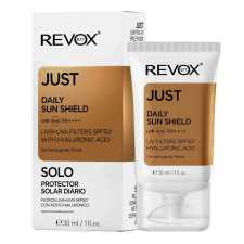 Revox Revox B77 Just Daily Sun Shield ápoló arckrém SPF 50+, 30 ml arckrém