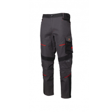Rewear 144000 PRO Munkavédelmi nadrág (szürke/fekete, 44) Rewear