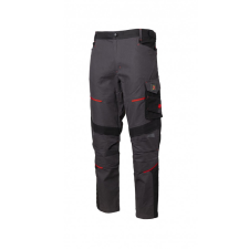 Rewear 144000 PRO Munkavédelmi nadrág (szürke/fekete, 48) Rewear munkaruha