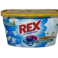  Rex gél kapszula Aromatherapy Lotus &amp; Mandul Oil 13 db tisztító- és takarítószer, higiénia