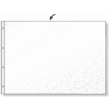 REXEL Genotherm A4 lefűzhető 80 mikron fekvő - Átlátszó (10 db) mappa