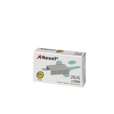 REXEL Tűzőkapocs, 26/6, REXEL "No. 56" gemkapocs, tűzőkapocs