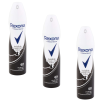Rexona Dezodor Invisible Black&amp;White 3x150ml