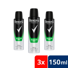 Rexona Men Quantum deo spray (3x150 ml) kozmetikai ajándékcsomag