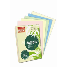 REY "Adagio" Másolópapír színes A4 80g 5x100 lap pasztell mix (ADAGI080X908) fénymásolópapír