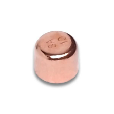  Réz forraszidom Zárókupak 159x3mm /kem.forr - KIFUTÓ hűtés, fűtés szerelvény