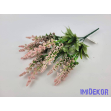  Rezgő 5 ágú díszítő csokor 35 cm - Rózsaszín dekoráció