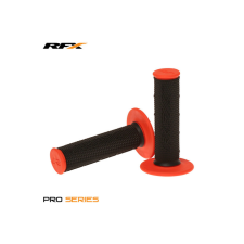 RFX Pro Series kettős összetételű markolat fekete / narancs egyéb motorkerékpár alkatrész