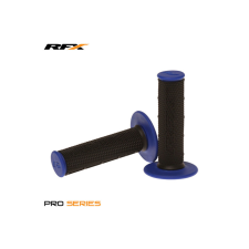 RFX Pro sorozatú kettős összetételű markolat fekete / kék egyéb motorkerékpár alkatrész