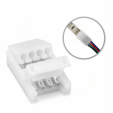 RGB LED szalag kapcsoló szett 2/3/4 pin, 8/10 mm világítási kellék