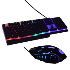  RGB VEZETÉKES GAMER BILLENTYŰZET ÉS EGÉR billentyűzet