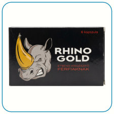  RHINO GOLD – 6 kapszula potencianövelő