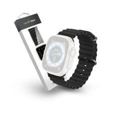RhinoTech Ocean óraszíj Apple Watch 42/44/45/49mm számára (RTACC401), fekete okosóra kellék