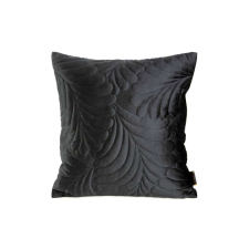  Ria4 bársony párnahuzat Fekete 45x45 cm lakástextília