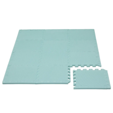 Rialto Baby Puzzle habszivacs játszószőnyeg szegéllyel Light Green 92x122 cm játszószőnyeg