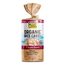 Rice Up barna Bio rizs szelet 7 szupermaggal 120 g reform élelmiszer