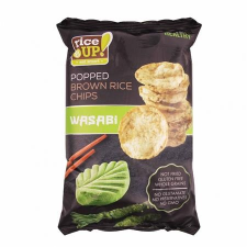 Rice Up Barnarizs chips, 60 g, , wasabi alapvető élelmiszer