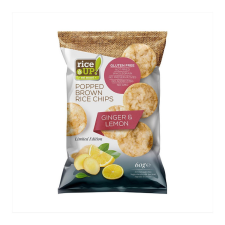Rice Up chips gyömbér-citrom - 60g előétel és snack