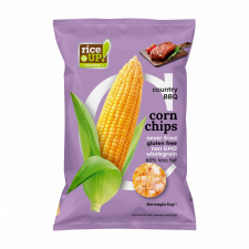 Rice Up kukorica chips bbq ízesítéssel 60 g előétel és snack