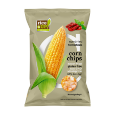 Rice Up kukorica chips szárított paradicsom ízesítéssel 60 g előétel és snack