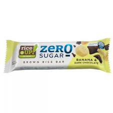 Rice Up Zero rizsszelet banános étcsokoládéval hozzáadott cukor nélkül 18 g vitamin és táplálékkiegészítő