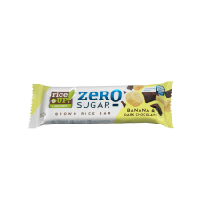 Rice Up Zero Rizsszelet banános ízű 18g étcsokival, hozzáadott cukor nélkül vitamin és táplálékkiegészítő