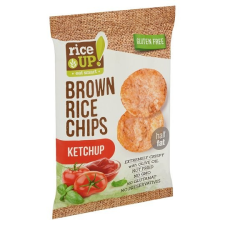  RiceUp! Eat Smart teljes kiőrlésű barna rizs chips ketchup ízesítéssel 60 g pékárú