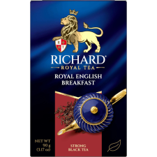 Richard Royal Angol Reggeli fekete tea, szálas, 90g tea