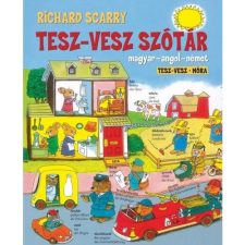 Richard Scarry Tesz-Vesz szótár - Magyar-angol-német (BK24-155700) gyermek- és ifjúsági könyv