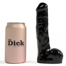  Richard The Dick – prémium fekete dildo 15 x 4,2 cm műpénisz, dildó
