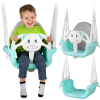 Ricokids 3in1 Gyerekhinta, maci - türkiz-szürke