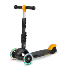 Ricokids Cubi 765500 3 az 1-ben roller LED kerekekkel - Fekete - Narancssárga roller