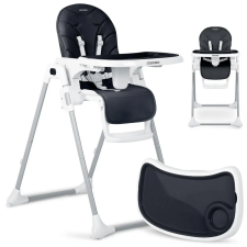 Ricokids Etetőszék asztallal, fekete Ricokids Tulo etetőszék