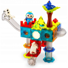 Ricokids Mágneses blokkok, 107 elem, Dinoszaurusz Paradise Ricokids RK-757 mágneses építőjáték