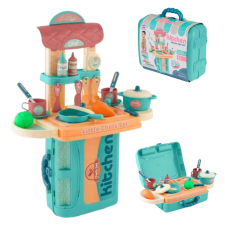 Ricokids Mini játékkonyha gyerekeknek - zöld konyhakészlet