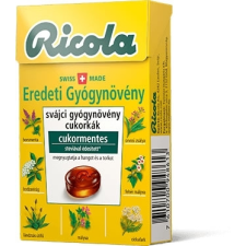 RICOLA CITROMFU GYOGYNOV.CMENT.CUK 40G csokoládé és édesség