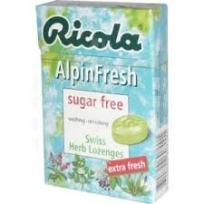 RICOLA CUKOR ALPIN FRESH CM. reform élelmiszer
