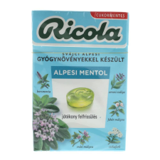 RICOLA CUKOR ALPIN FRESH CM. csokoládé és édesség