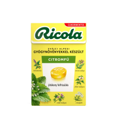 Ricola cukorka citromfű 40 g csokoládé és édesség