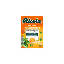 Ricola gyömbér- narancsmenta ízű cukorka - 40 g csokoládé és édesség