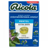  Ricola Mentol extra erős cukormentes svájci gyógynövény cukorkák édesítőszerekkel 40 g