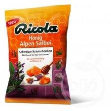  Ricola Mézes-zsályás svájci gyógynövény cukorka, 75g csokoládé és édesség