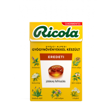 Ricola Ricola cukorka original herbs 40 g reform élelmiszer